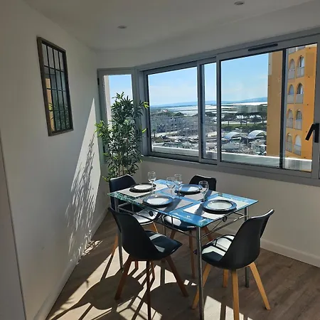 Appartement Lumineux Avec Vue Sur Le Port, Plage A 10 Min A Pied - Proche Tout Commerces Apartment Mauguio