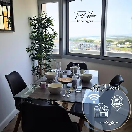 Appartement Lumineux Avec Vue Sur Le Port, Plage A 10 Min A Pied - Proche Tout Commerces Apartment *